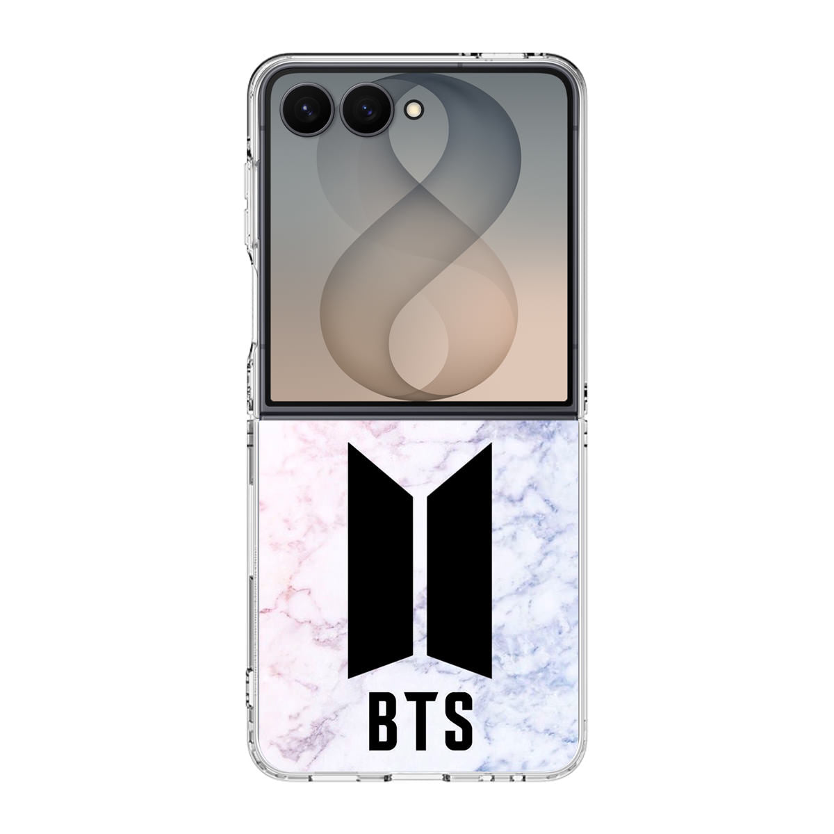 BTS Marble Samsung Galaxy Z Flip 8 Case