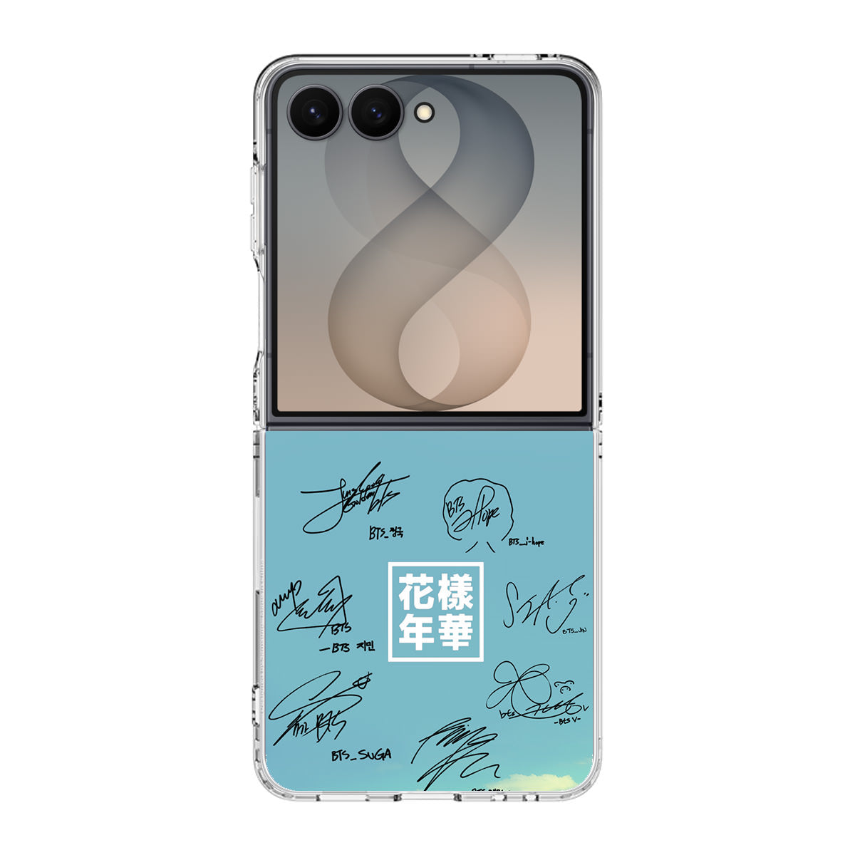 BTS Signature Samsung Galaxy Z Flip 8 Case
