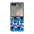 BTS Suga Blue Aesthetic Collage Samsung Galaxy Z Flip 8 Case