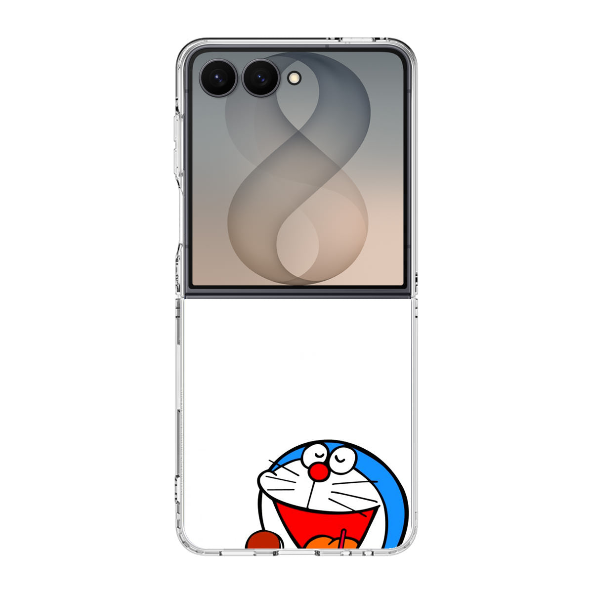 Doraemon Minimalism Samsung Galaxy Z Flip 8 Case
