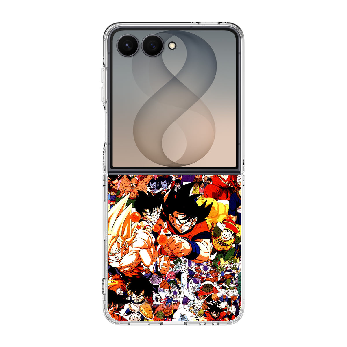 Dragon Ball All Characters Samsung Galaxy Z Flip 8 Case