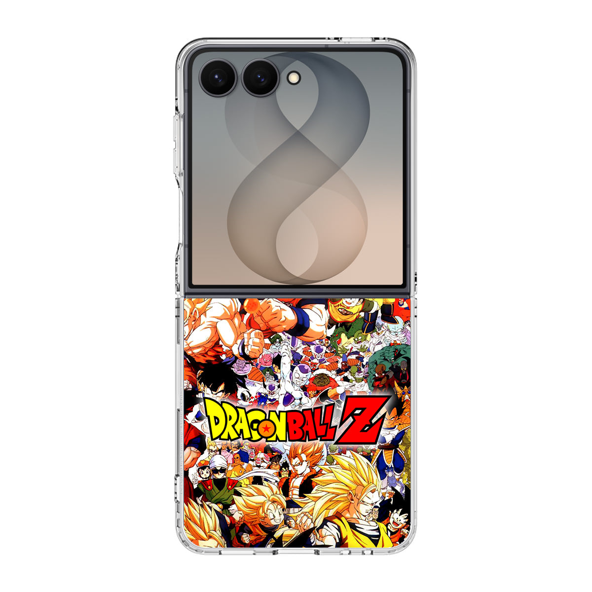 Dragon Ball Z All Characters Samsung Galaxy Z Flip 8 Case