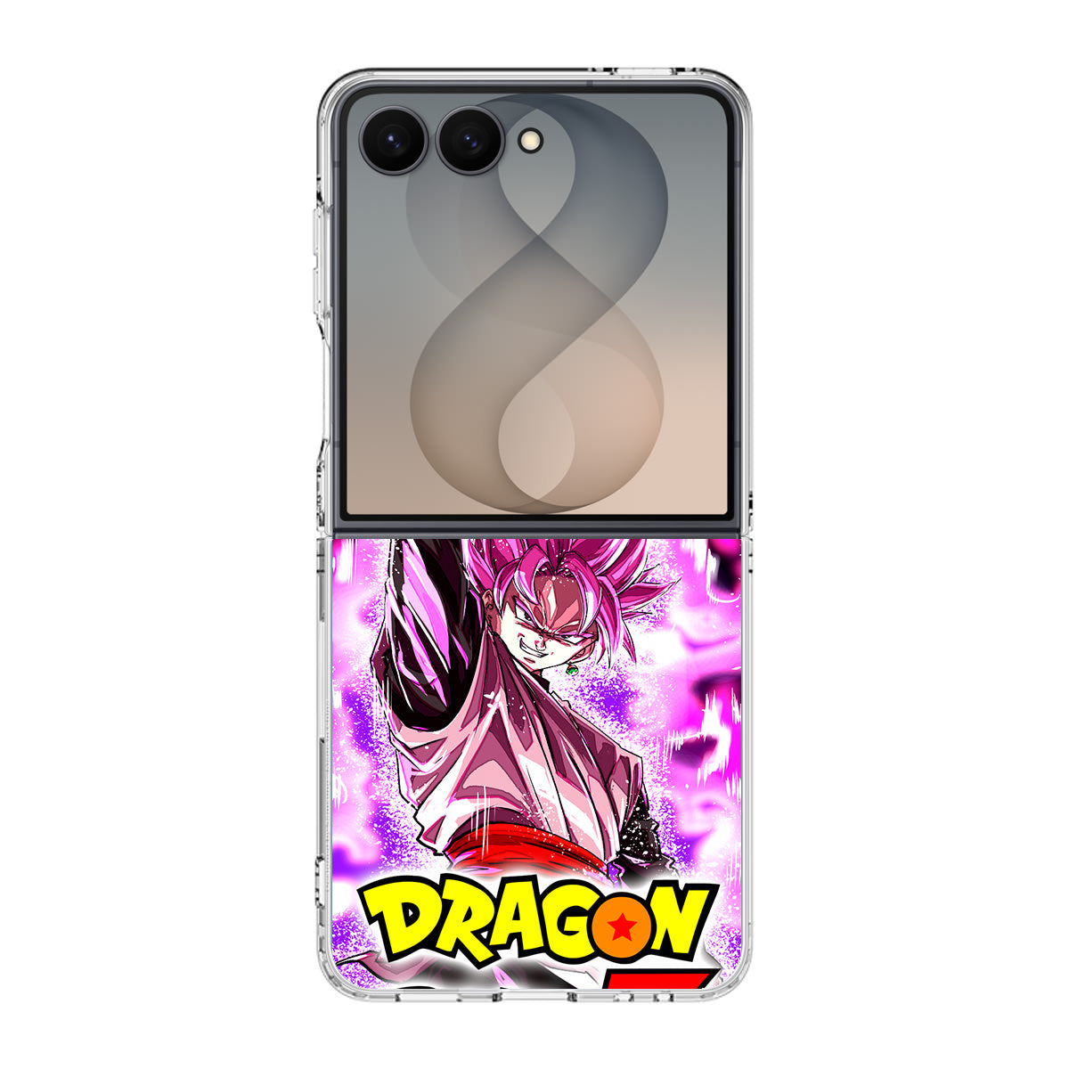 Dragon Ball Z Son Goku Black Rose Saiyan Samsung Galaxy Z Flip 8 Case