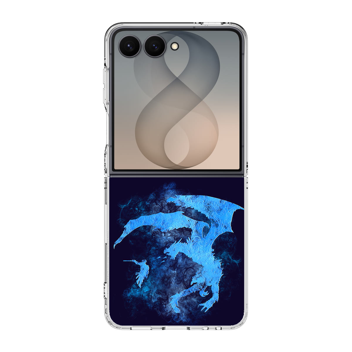 Dragon Fight Samsung Galaxy Z Flip 8 Case