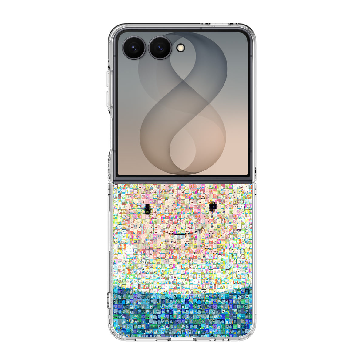 Finn Collage Samsung Galaxy Z Flip 8 Case
