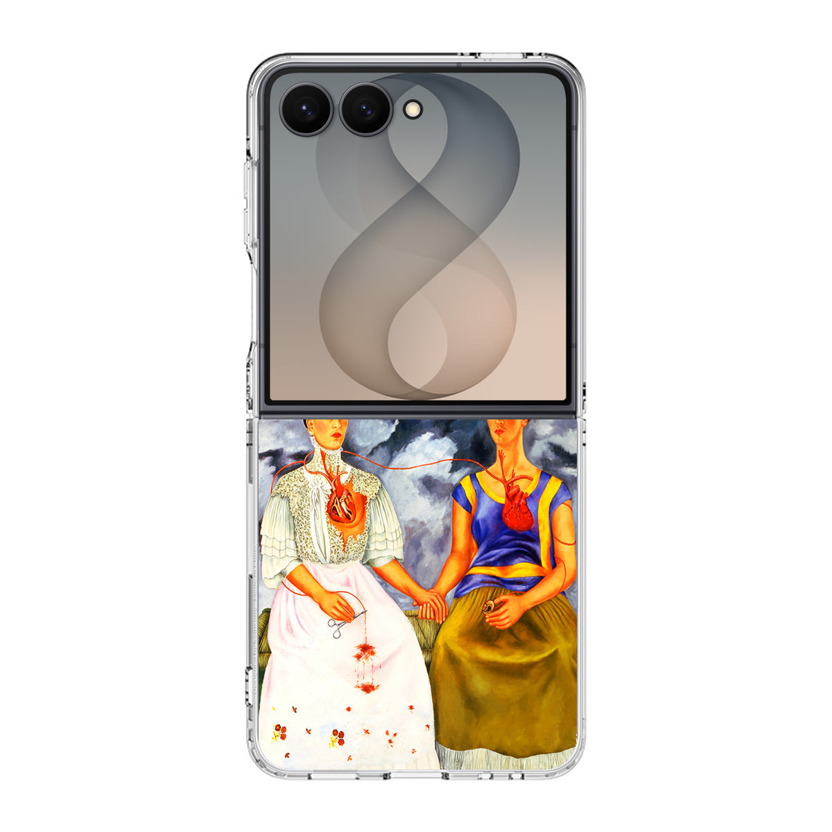 Frida Kahlo The Two Fridas Samsung Galaxy Z Flip 8 Case