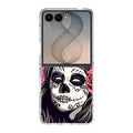 Girl Skull Flower Samsung Galaxy Z Flip 8 Case