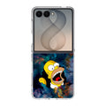 Homer Behind The Black Hole Samsung Galaxy Z Flip 8 Case