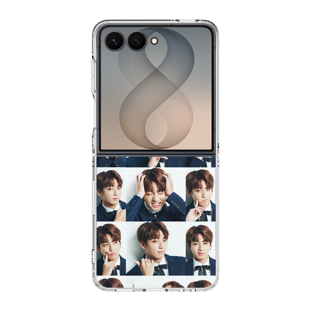 Jungkook Collage Samsung Galaxy Z Flip 8 Case