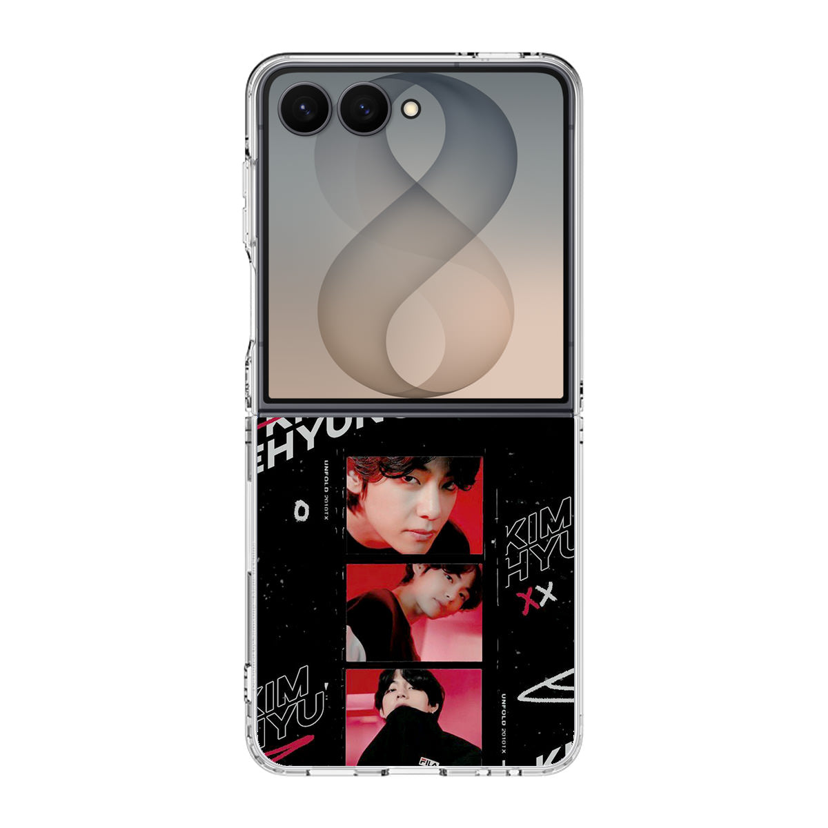 Kim Tae-hyung BTS Samsung Galaxy Z Flip 8 Case