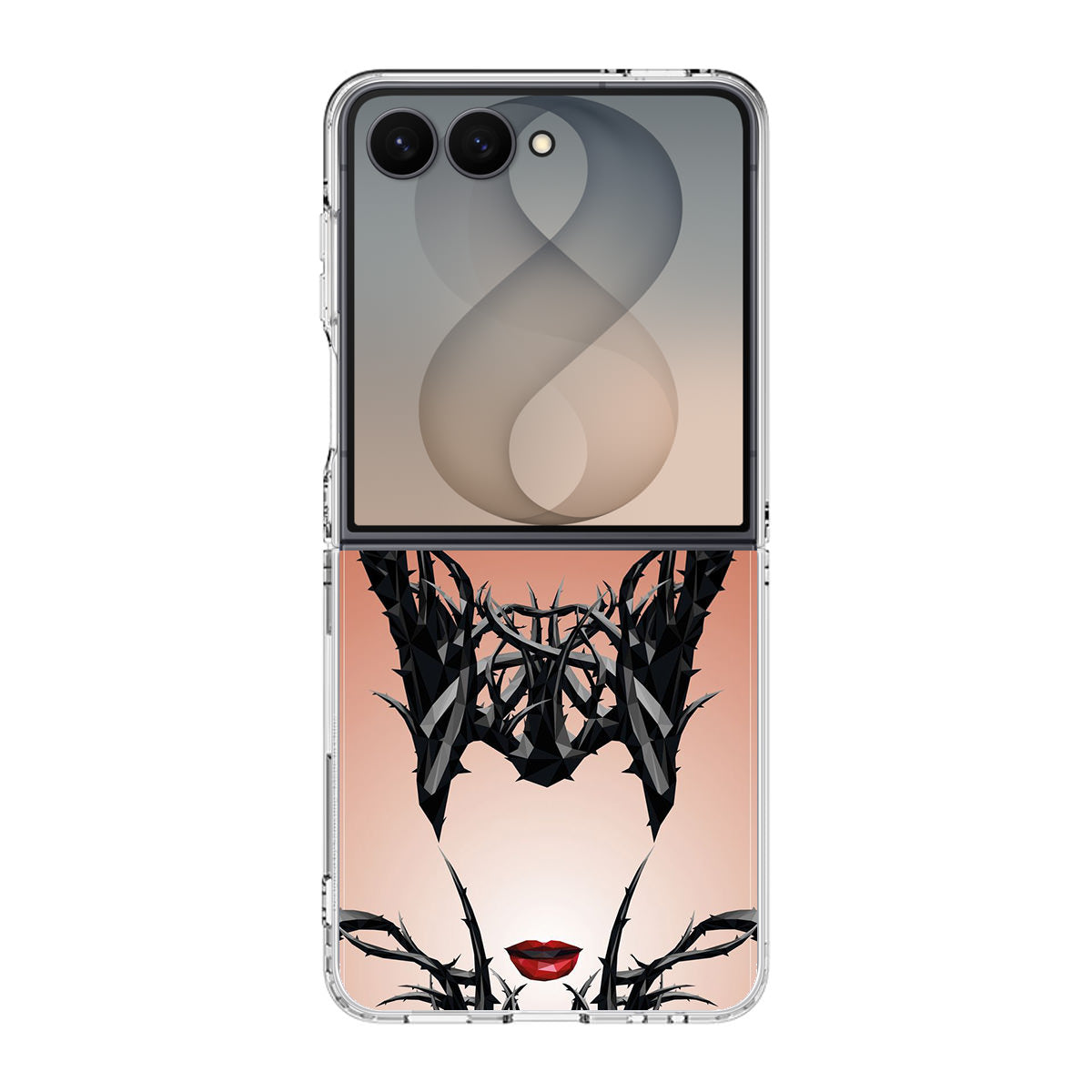 Maleficent Art Samsung Galaxy Z Flip 8 Case