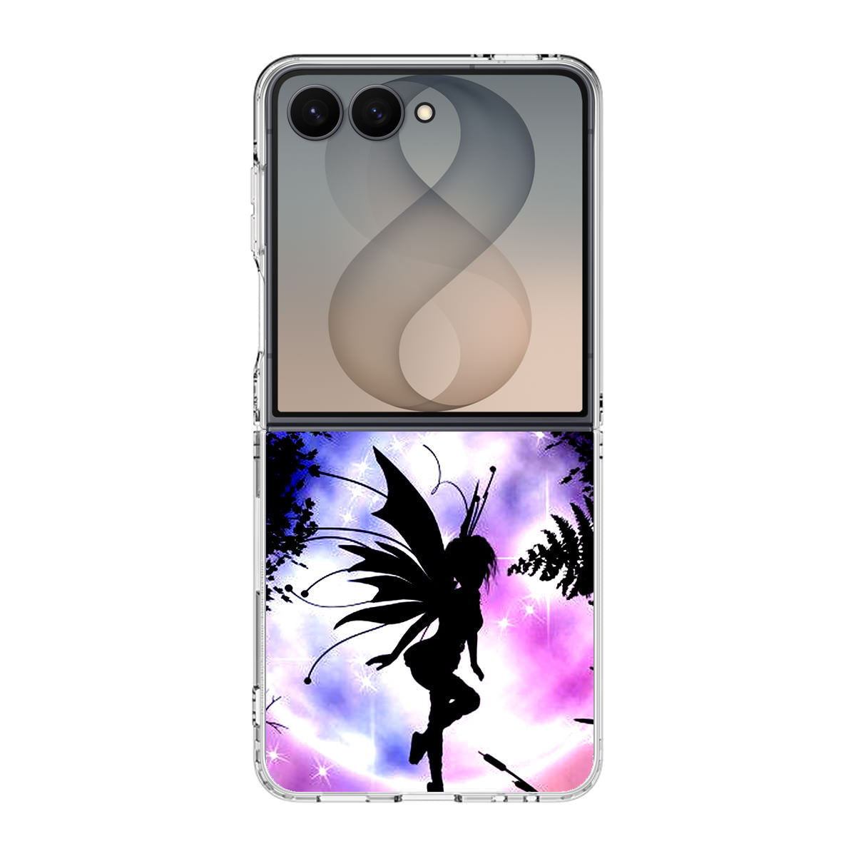 Moon Fairy Angel Samsung Galaxy Z Flip 8 Case