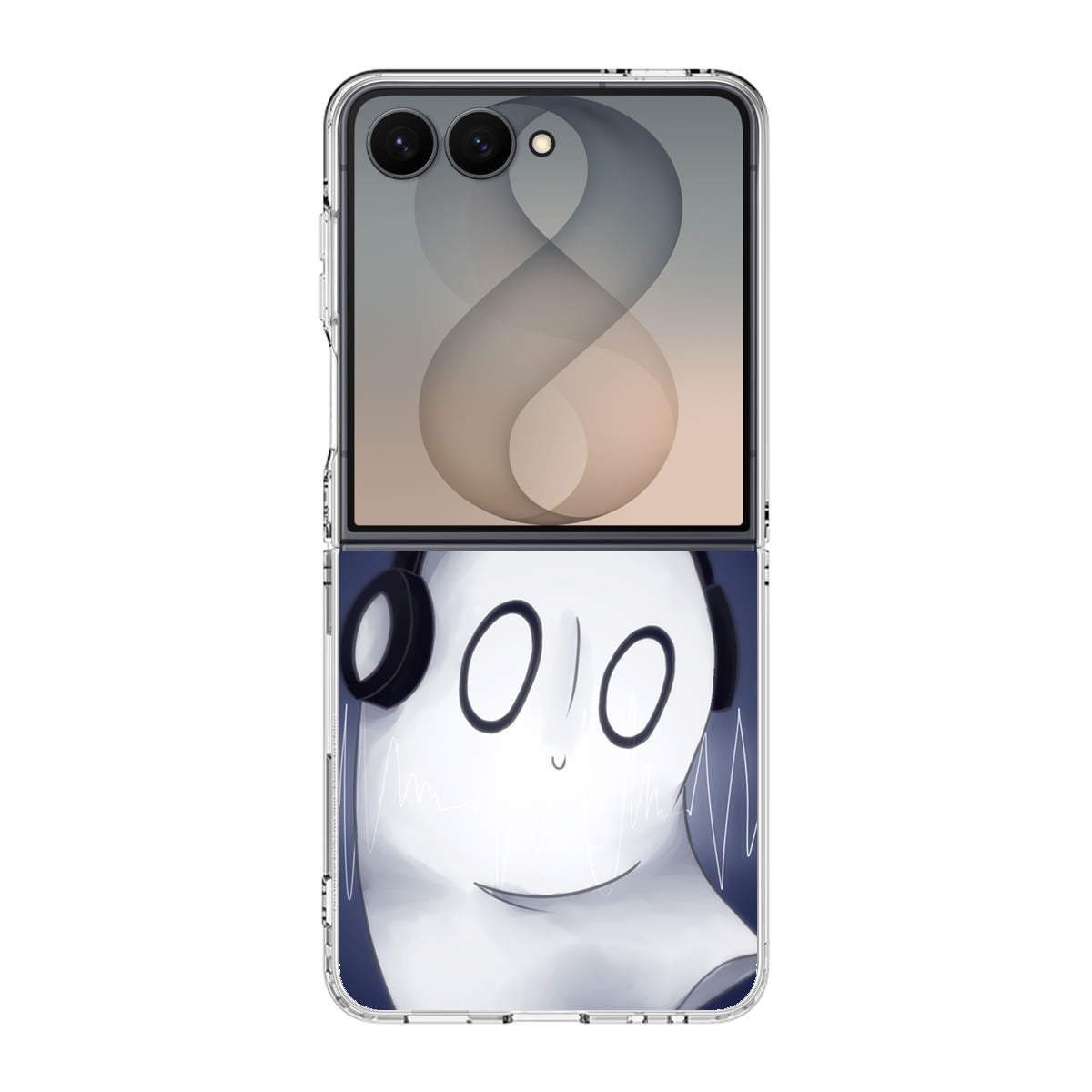 Napstablook Undertale Samsung Galaxy Z Flip 8 Case