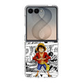 One Piece Luffy Comics Samsung Galaxy Z Flip 8 Case