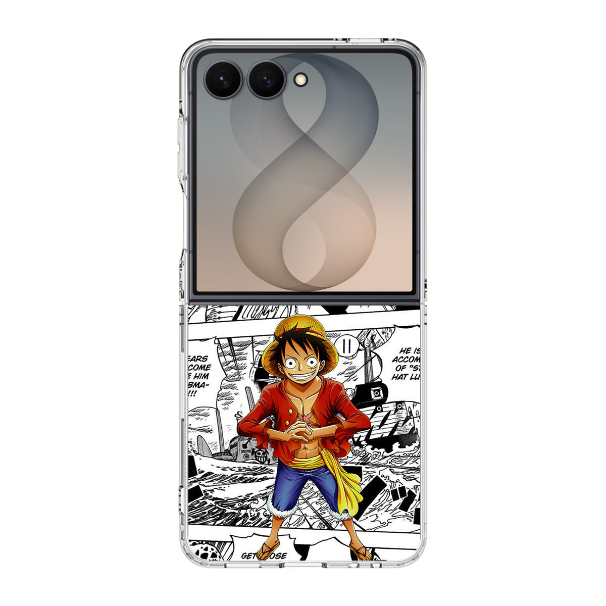 One Piece Luffy Comics Samsung Galaxy Z Flip 8 Case