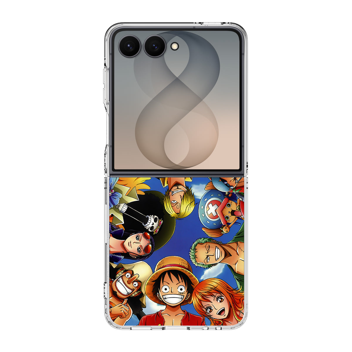 One Piece Luffy Crew Samsung Galaxy Z Flip 8 Case