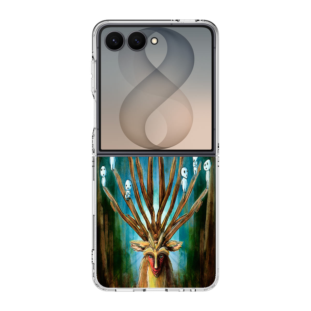 Princess Mononoke Forest Spirit Samsung Galaxy Z Flip 8 Case