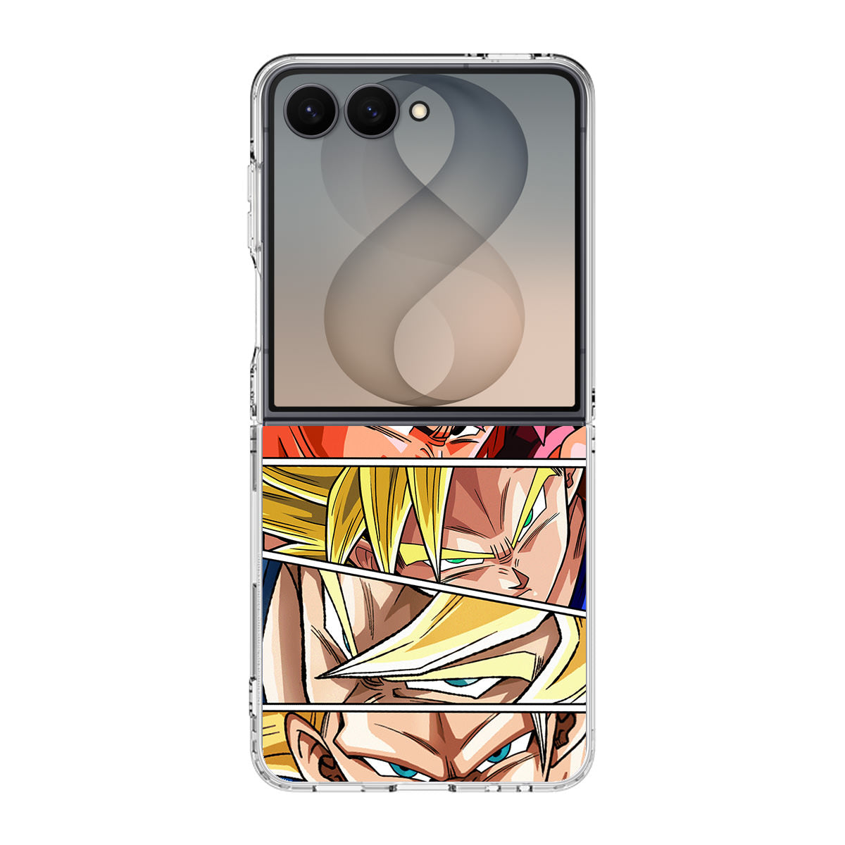 Son Goku Forms Samsung Galaxy Z Flip 8 Case