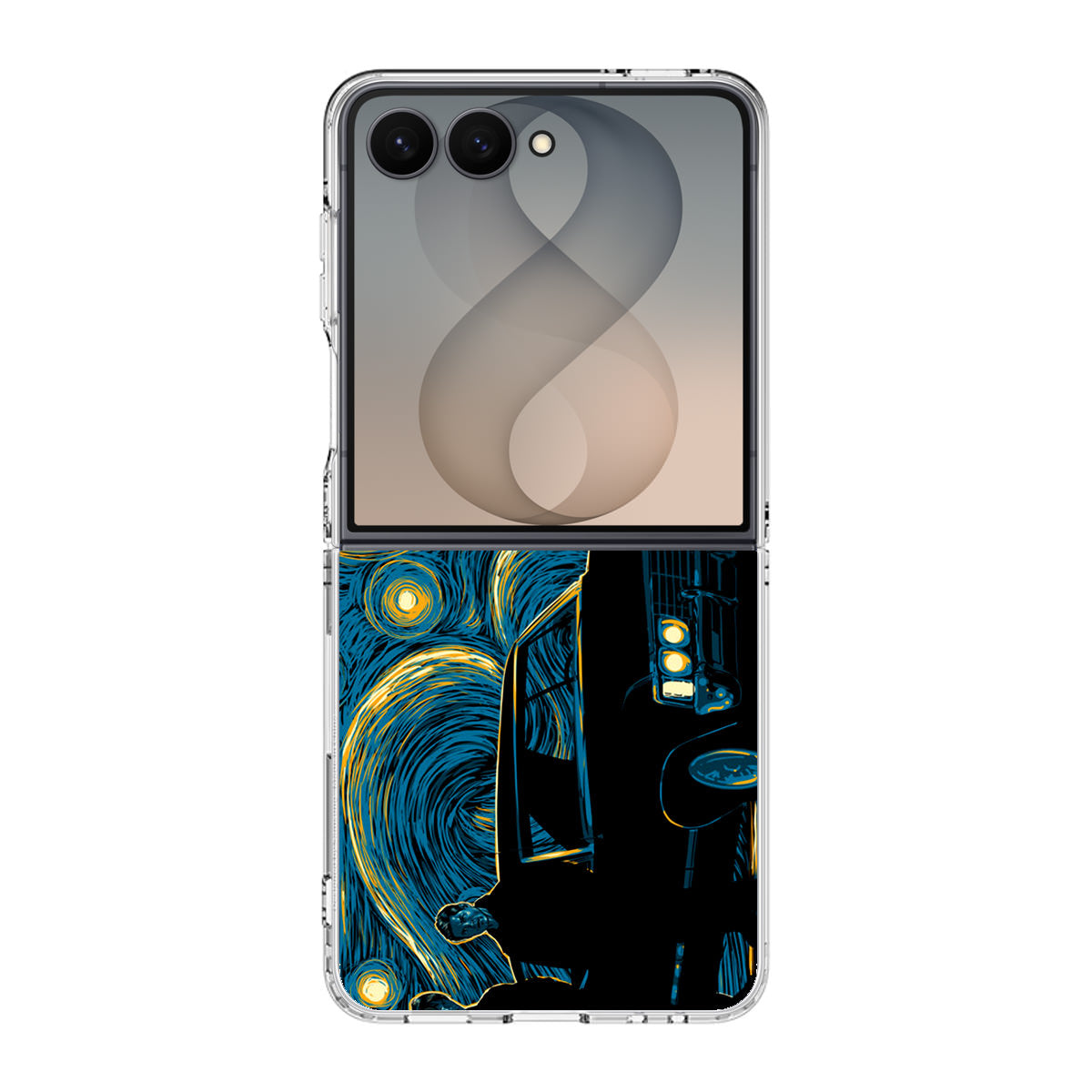 Supernatural At Starry Night Samsung Galaxy Z Flip 8 Case