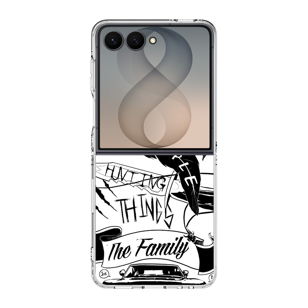 Supernatural Family Business Saving People Samsung Galaxy Z Flip 8 Case