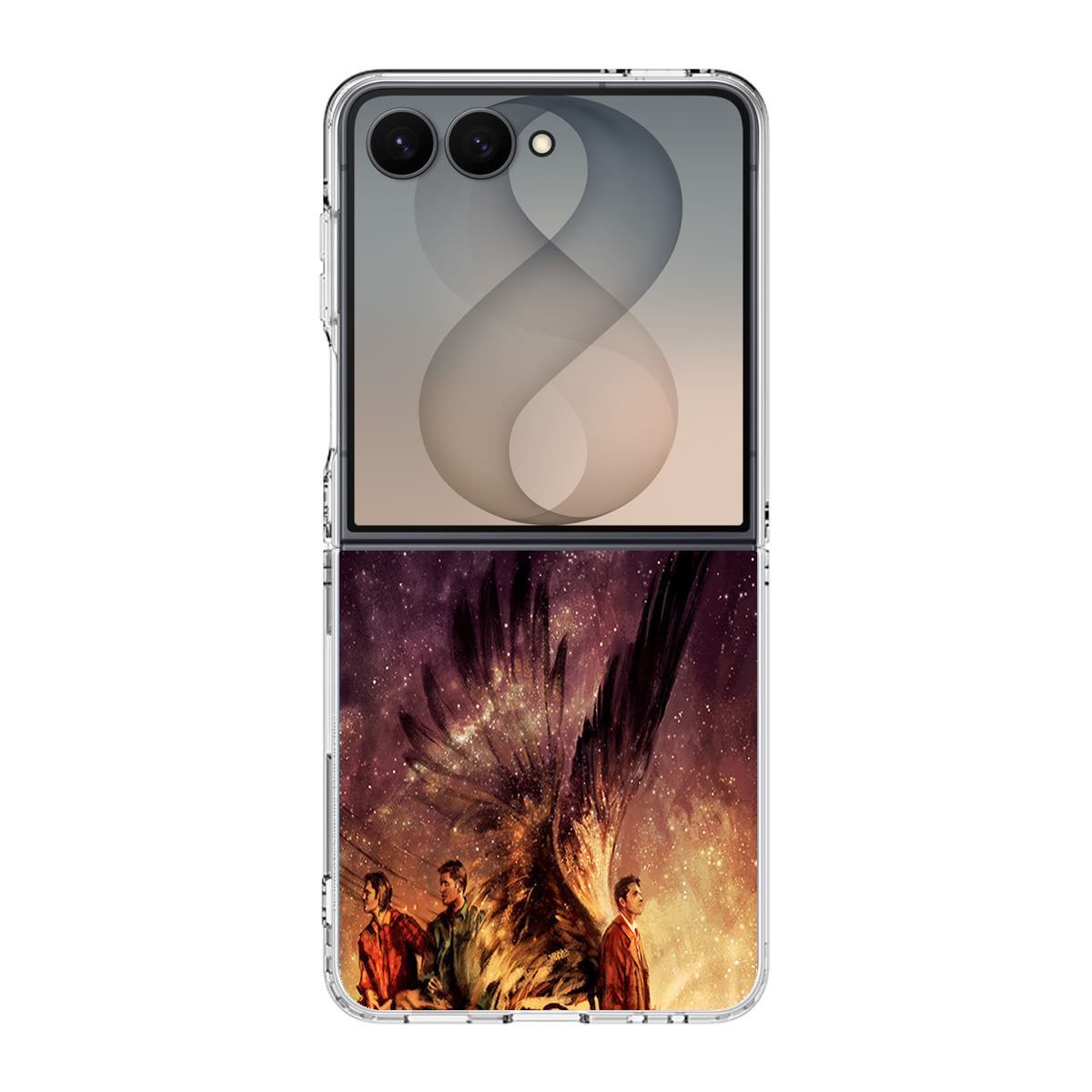 Supernatural Painting Art Samsung Galaxy Z Flip 8 Case