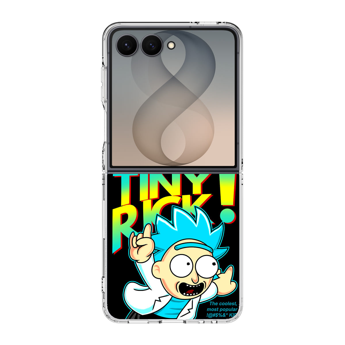 Tiny Rick Let Me Out Samsung Galaxy Z Flip 8 Case
