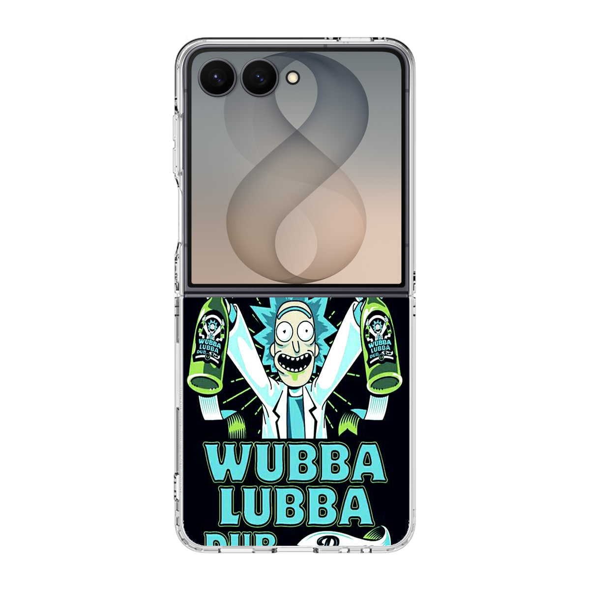 Wubba Lubba Dub Rum Samsung Galaxy Z Flip 8 Case