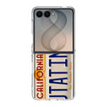 Back to the Future License Plate Outatime Samsung Galaxy Z Flip 8 Case