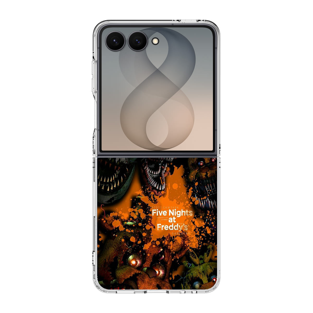 Five Nights at Freddy's Scary Samsung Galaxy Z Flip 8 Case