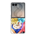 Goku SSJ 1 to SSJ Blue Samsung Galaxy Z Flip 8 Case
