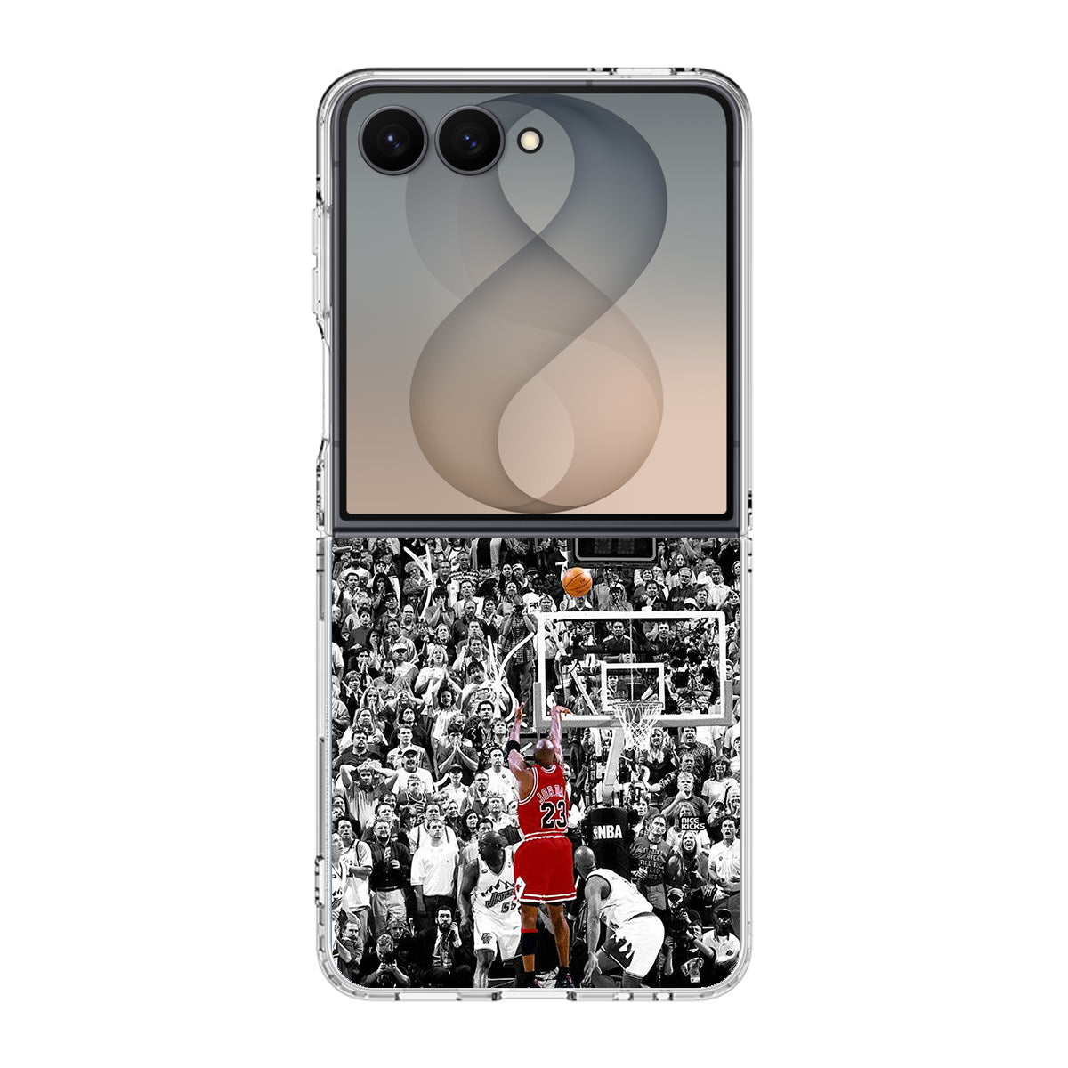 Michael Jordan Epic Shoot Samsung Galaxy Z Flip 8 Case