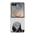 Greek Statue Wearing Hoodie Samsung Galaxy Z Flip 8 Case