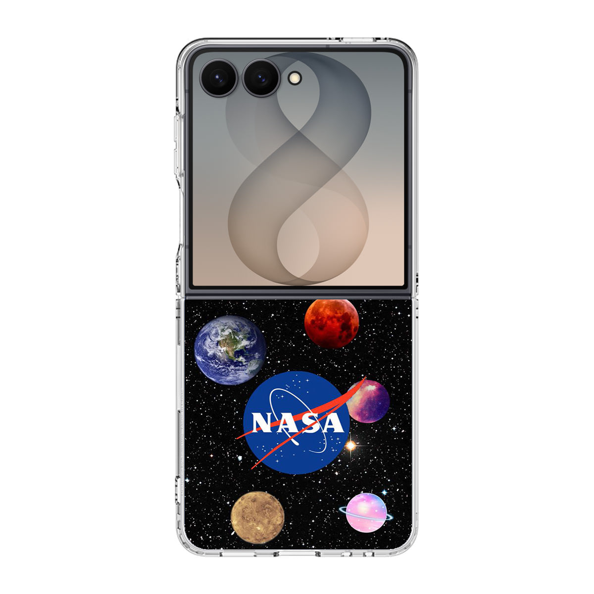 NASA Planets Samsung Galaxy Z Flip 8 Case