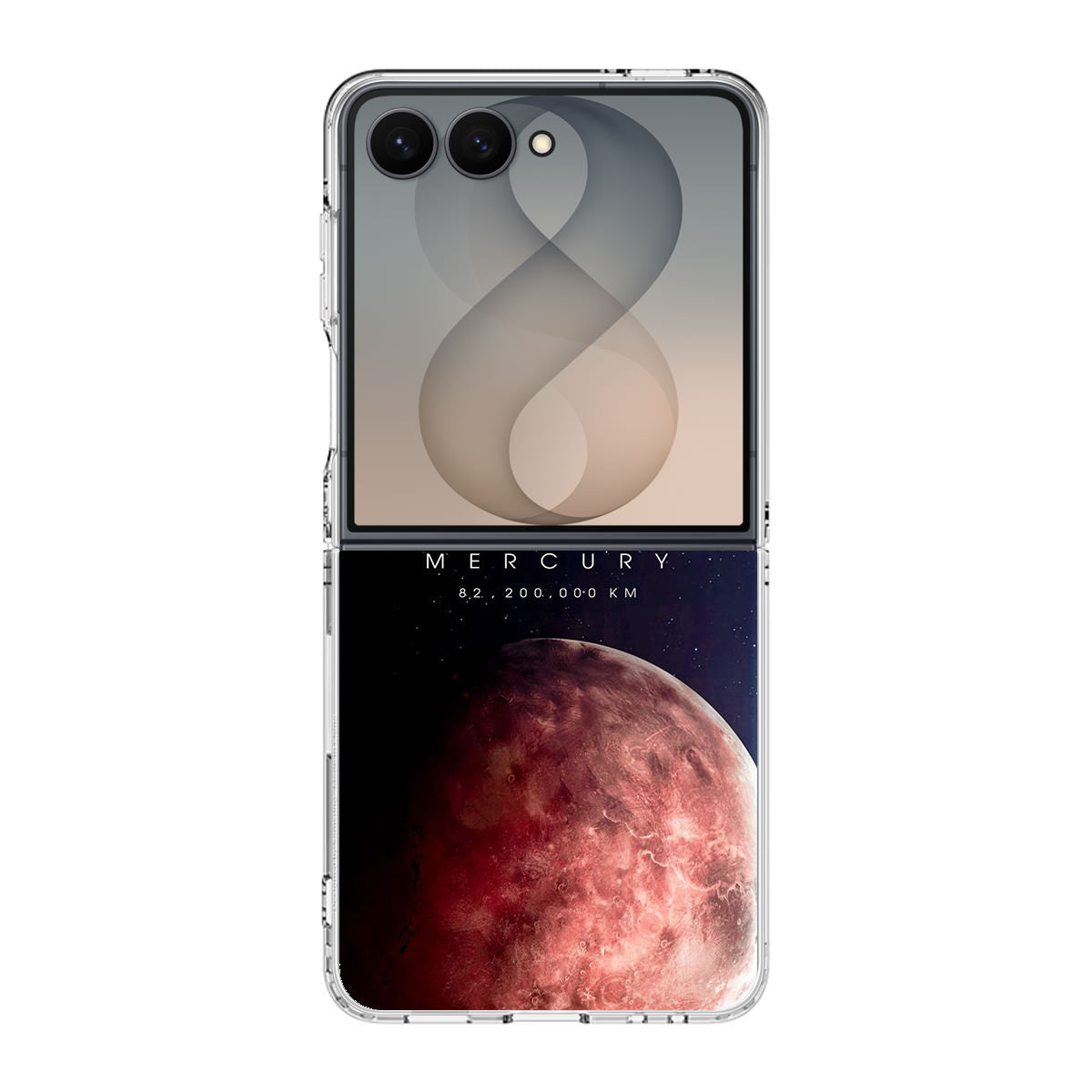 Planet Mercury Samsung Galaxy Z Flip 8 Case