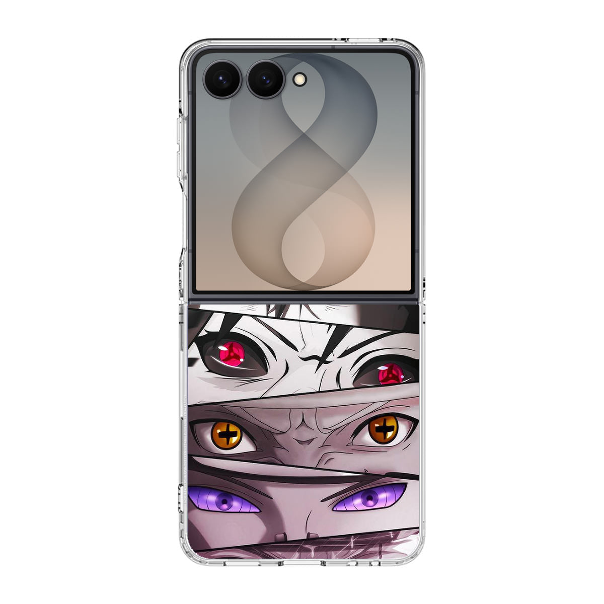 The Powerful Eyes on Naruto Samsung Galaxy Z Flip 8 Case