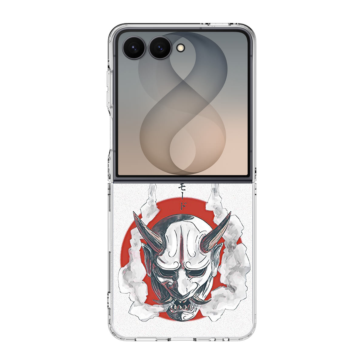 Japanese Oni Mask Samsung Galaxy Z Flip 8 Case