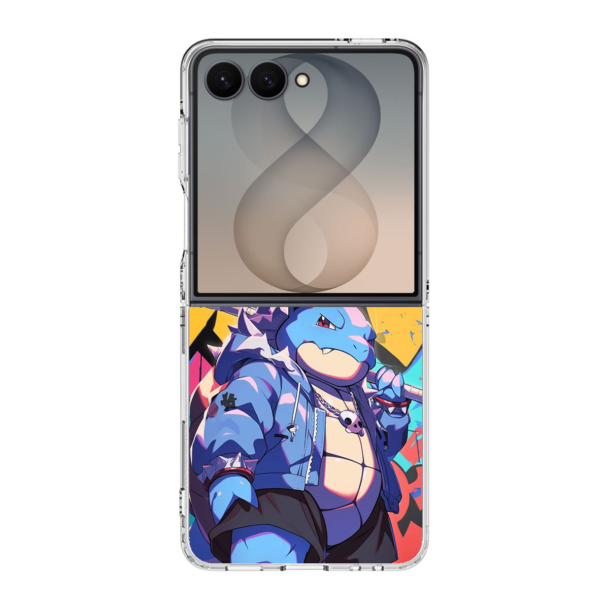 Blastoise Breaks The Block Samsung Galaxy Z Flip 8 Case