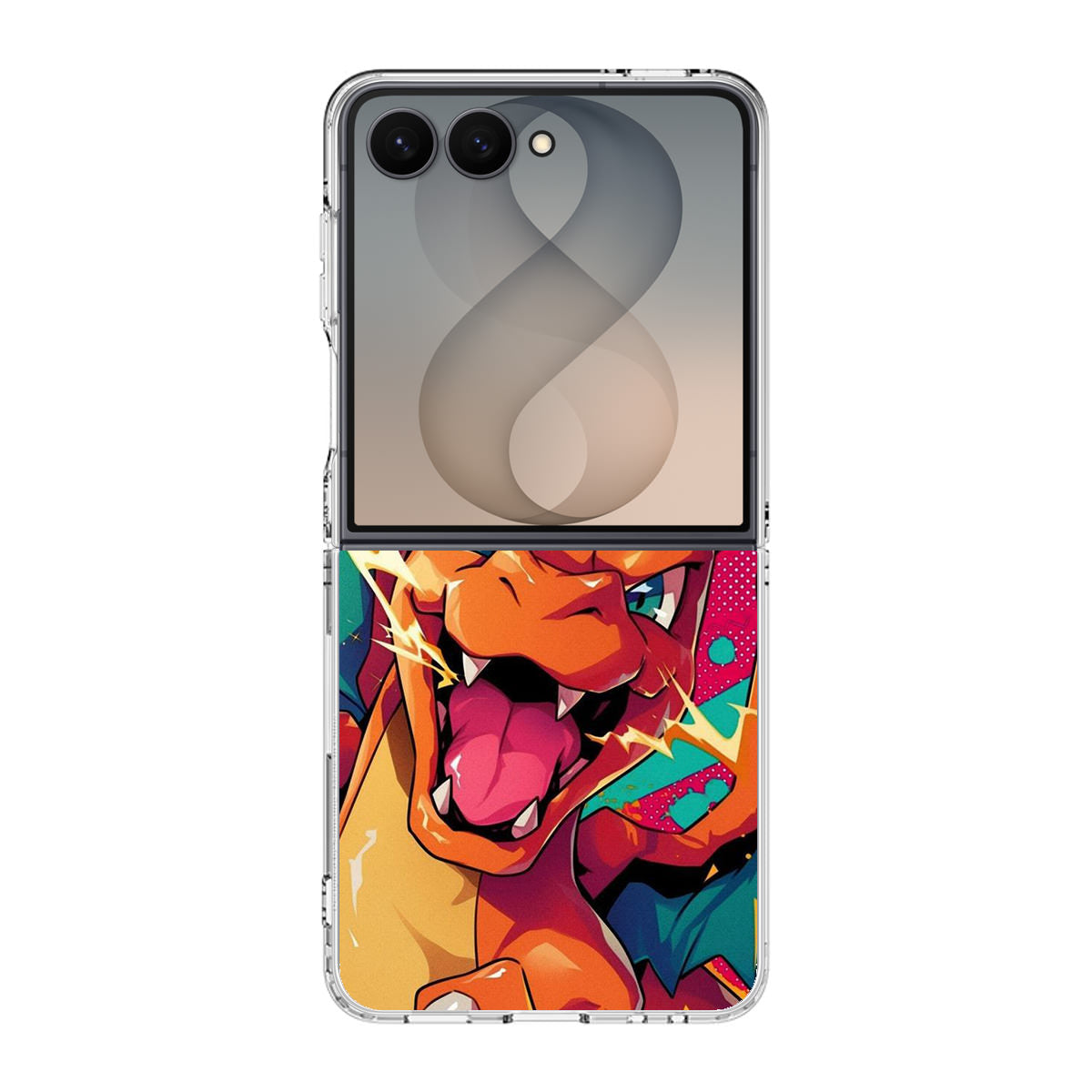 Blazing Fury Charizard Samsung Galaxy Z Flip 8 Case