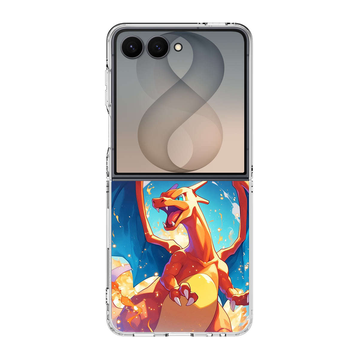 Charizard Crimson Storm Samsung Galaxy Z Flip 8 Case