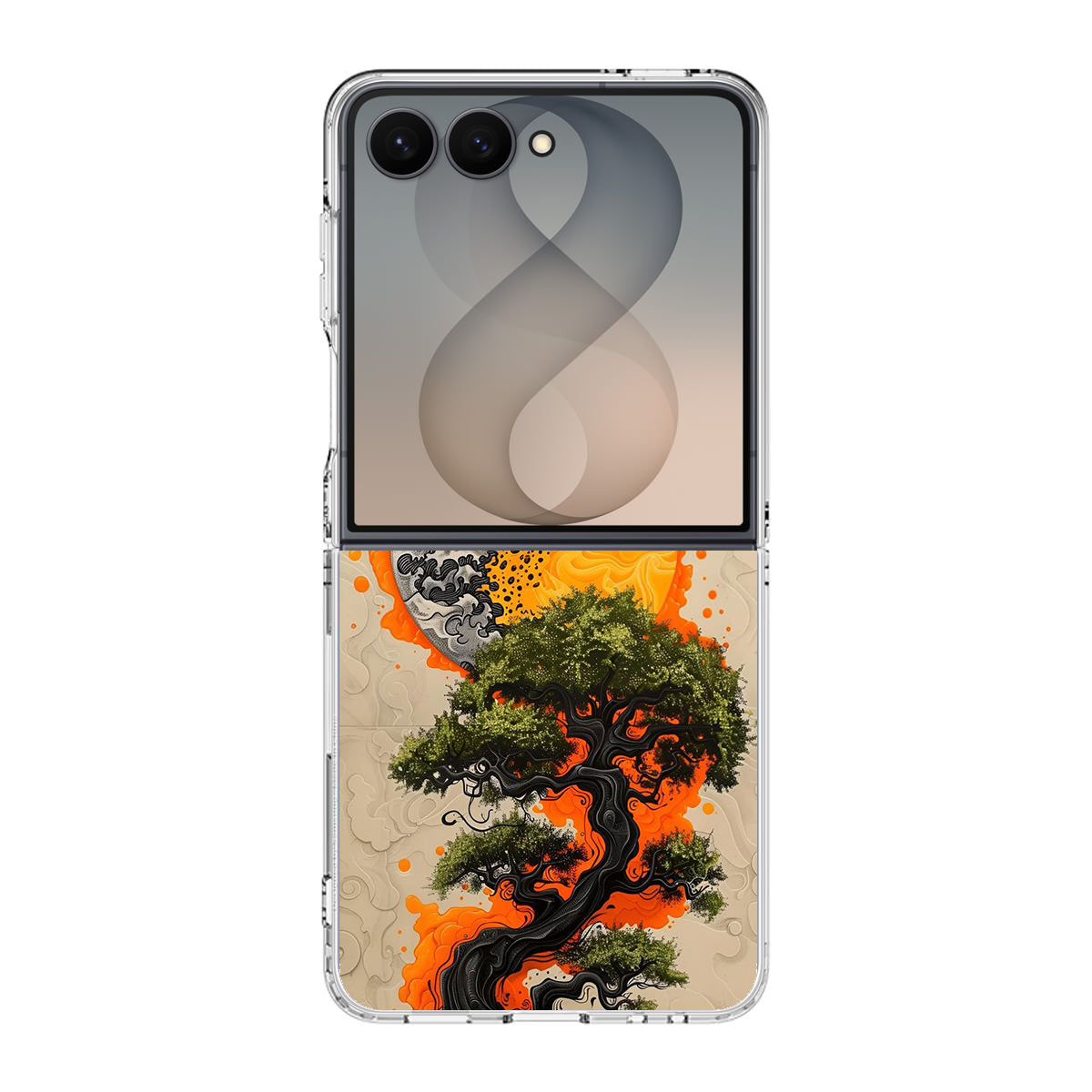 Eclipse of the Eternal Bonsai Samsung Galaxy Z Flip 8 Case