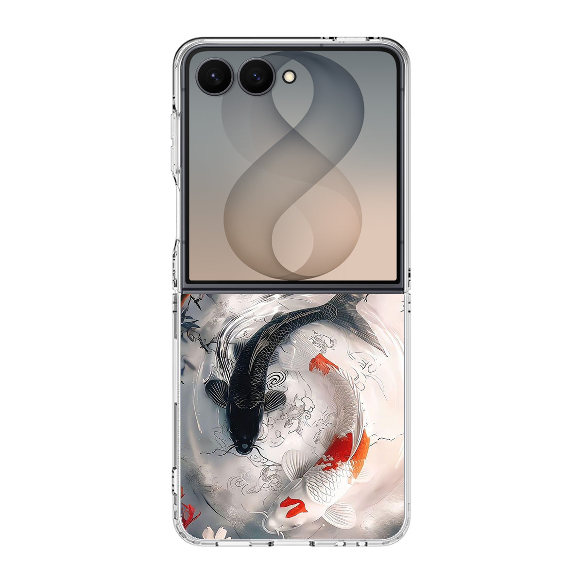 Eternal Balance of The Koi Spirits Samsung Galaxy Z Flip 8 Case