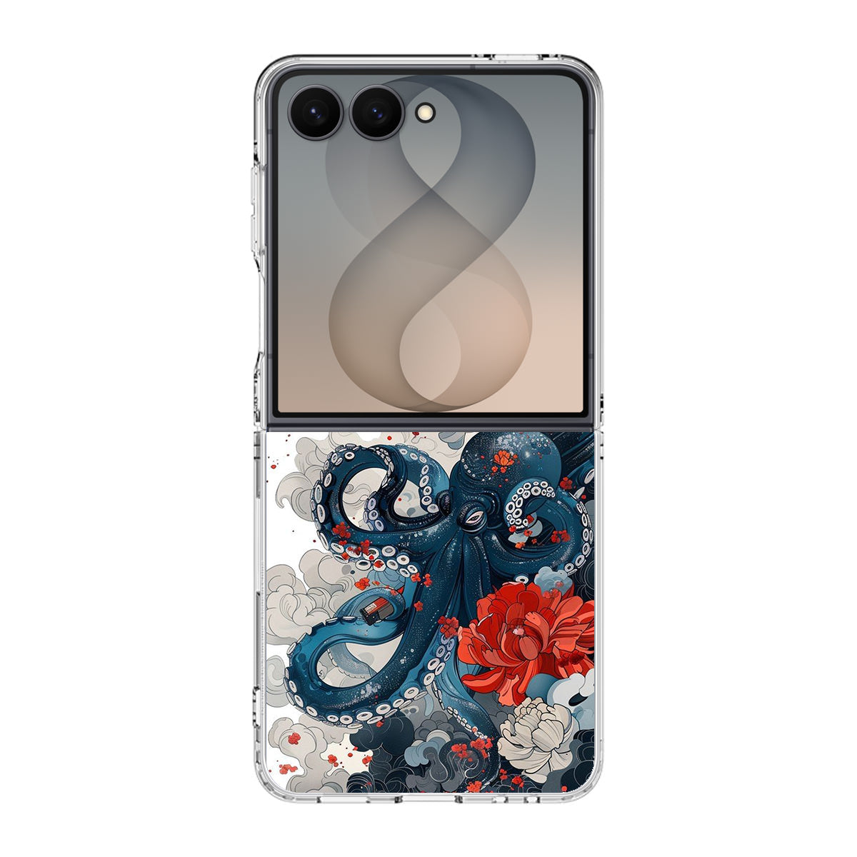 Floral Kraken Samsung Galaxy Z Flip 8 Case