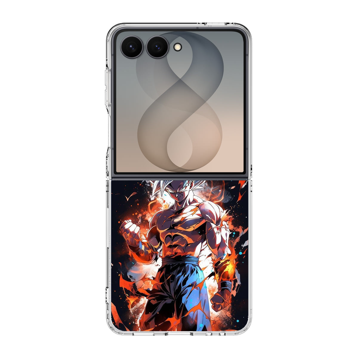 Goku Unleash The Power Samsung Galaxy Z Flip 8 Case