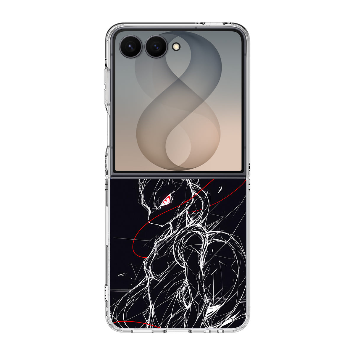Mewtwo Silent Anomaly Samsung Galaxy Z Flip 8 Case