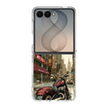 Motorcycle In Tokyo Streets Samsung Galaxy Z Flip 8 Case