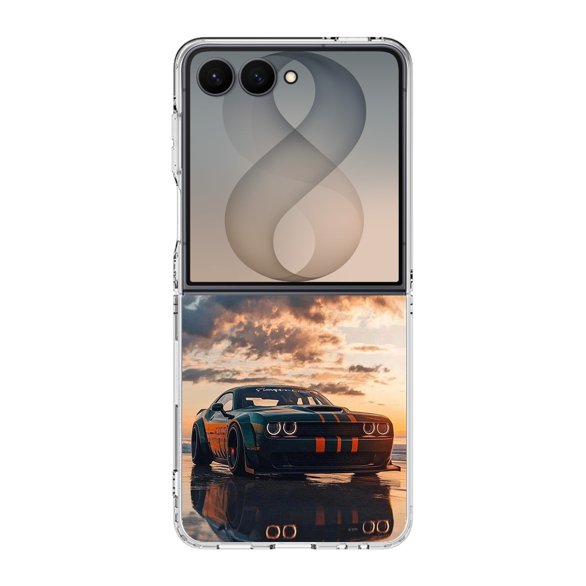 Muscle Meets Mirage Samsung Galaxy Z Flip 8 Case