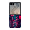Neon Veins of the Night Market Samsung Galaxy Z Flip 8 Case