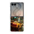 Night Drift Thunder Neon Streets Samsung Galaxy Z Flip 8 Case