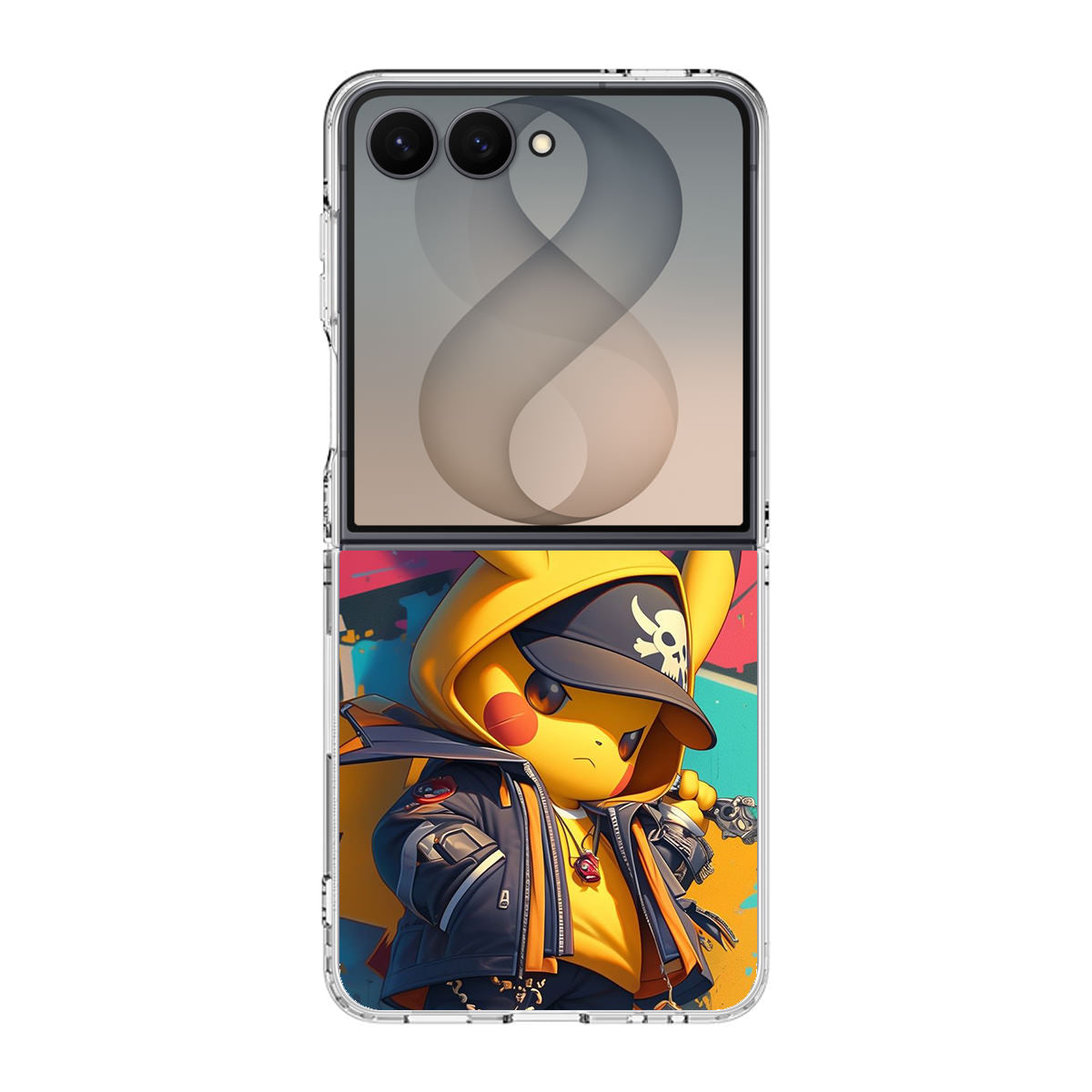 Pikachu Street Rebellion Samsung Galaxy Z Flip 8 Case