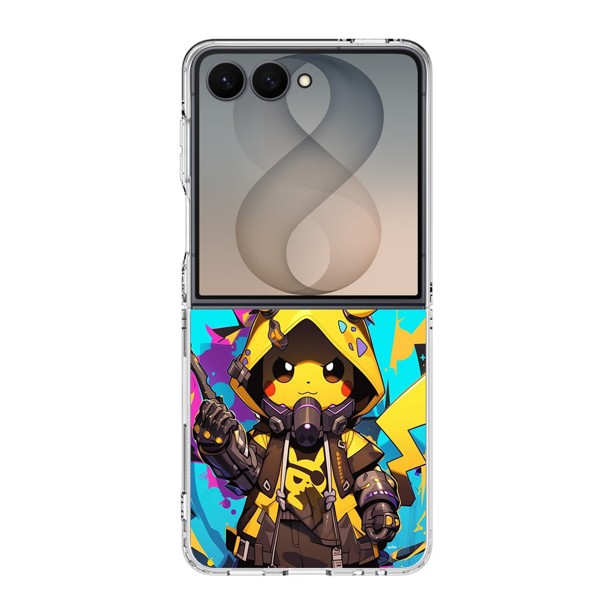 Pikachu Street Shock Assassin Samsung Galaxy Z Flip 8 Case